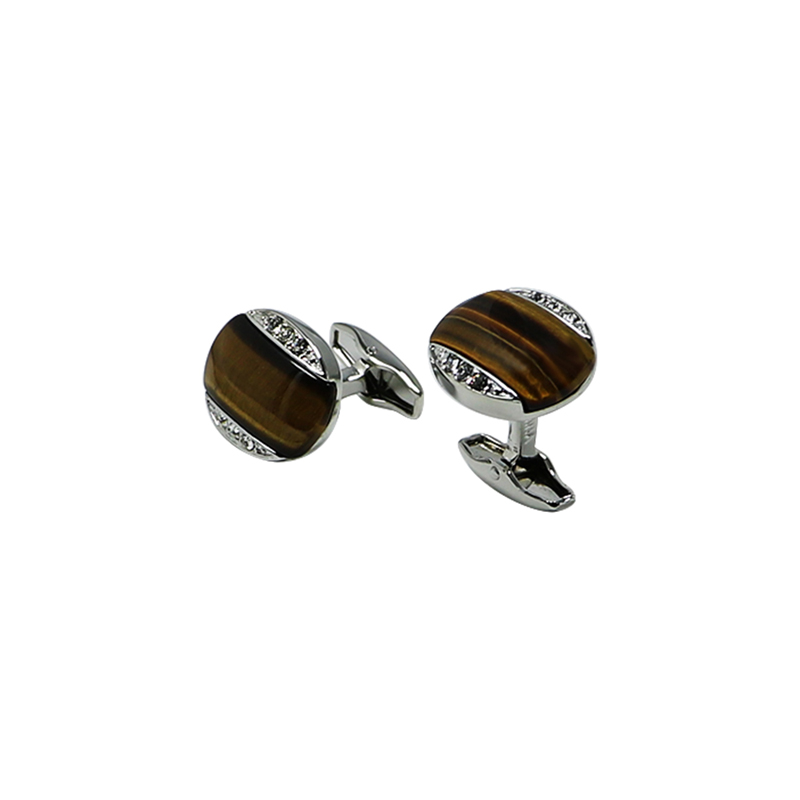 Tigris\\\'s Eye Vintage Shirts Cuff Links