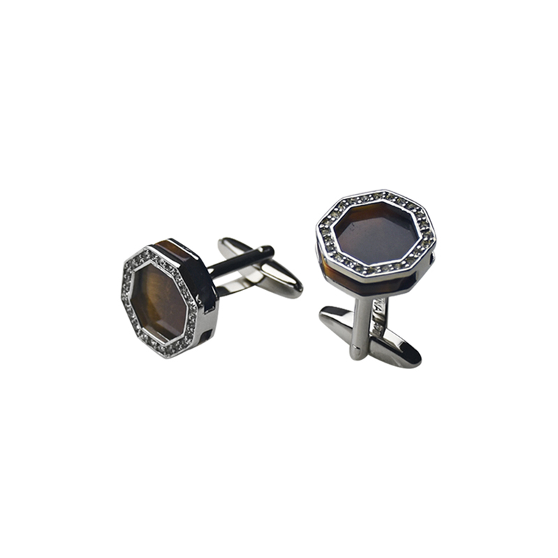 Tigris\\\\\\\\ Crystal Crystal personalizált Shirts Cuff Links